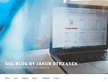 Tablet Screenshot of jakub.otrzasek.pl